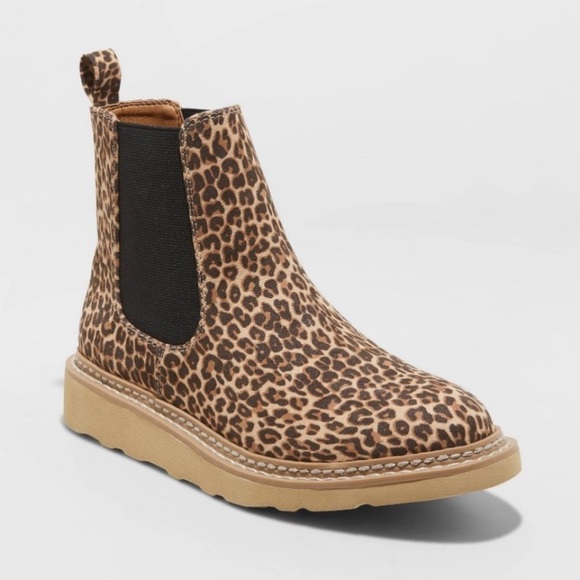 Leopard Ankle Boots - Picture 1 of 6